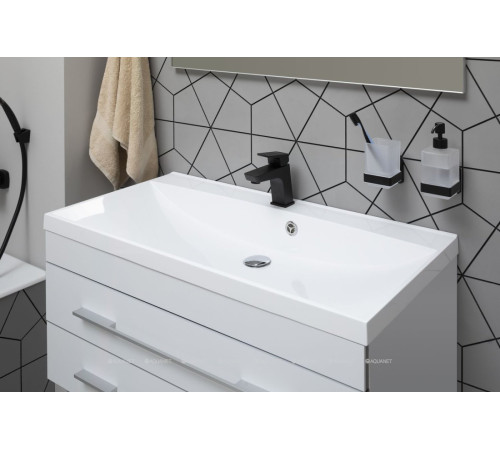 Смеситель для раковины Aquanet Gotic черный матовый AF440-10B