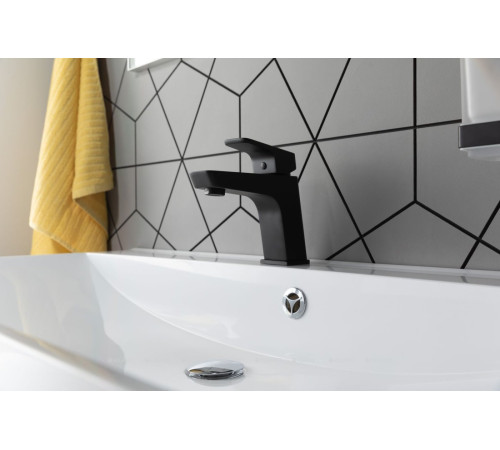 Смеситель для раковины Aquanet Gotic черный матовый AF440-10B