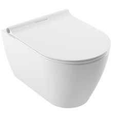 Унитаз подвесной Serel Sapphire безободковый с сиденьем микролифт SP26SL