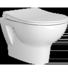 Комплект унитаз подвесной безободковый VitrA Zentrum с сиденьем микролифт 5795B003-6077
