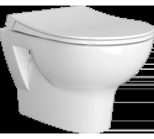 Комплект унитаз подвесной безободковый VitrA Zentrum с сиденьем микролифт 5795B003-6077