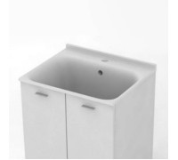 Раковина Kerasan Aquadom 60х50 см 1 отверстие белый 029201.1