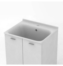 Раковина Kerasan Aquadom 60х50 см 1 отверстие белый 029201.1