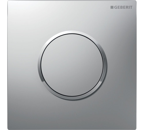 Пневмопривод смыва для писсуара Geberit Sigma10 ручной матовый хром 116.015.JQ.1