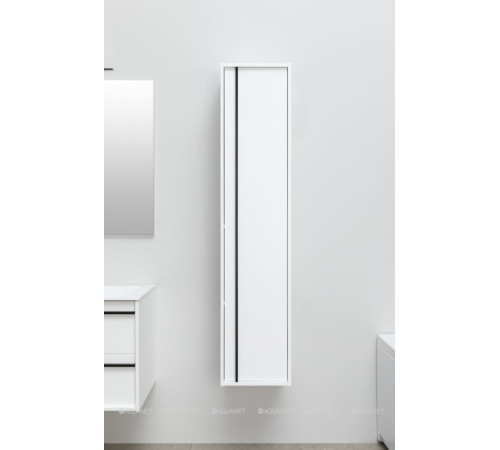 Шкаф-пенал Aquanet Lino 35 белый матовый 00253909