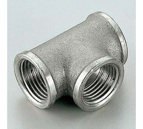 Тройник никелированный Tiemme 1 1/4 ВР-ВР-ВР 1500331