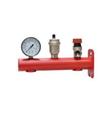 Консоль группы безопасности Watts с манометром и воздухоотводчиком 3 бар T200601