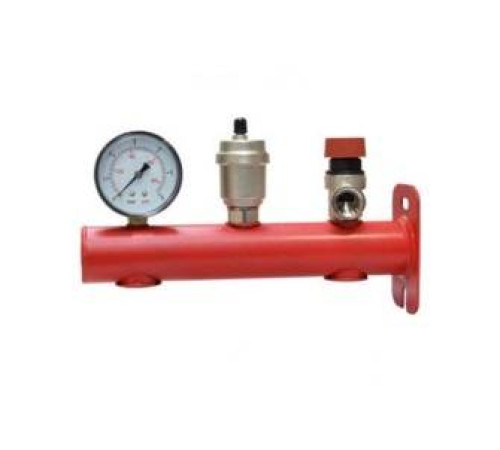 Консоль группы безопасности Watts с манометром и воздухоотводчиком 3 бар T200601