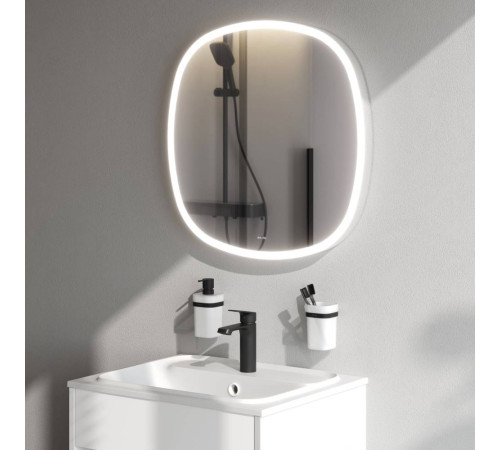 Зеркало AM.PM Func 65 см квадратное с LED-подсветкой и ИК-сенсором M8FMOX0651WGS