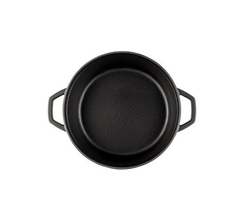 Кастрюля глубокая Hascevher Yeni Derin 28 см черная матовая A900028