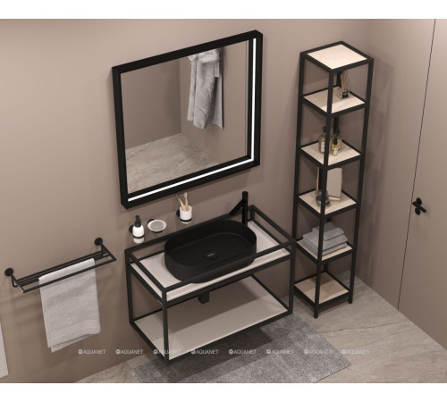 Консоль подвесная Allen Brau LIBERTY 75 черный браш 1.33001.BB