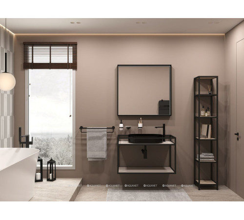 Консоль подвесная Allen Brau LIBERTY 75 черный браш 1.33001.BB