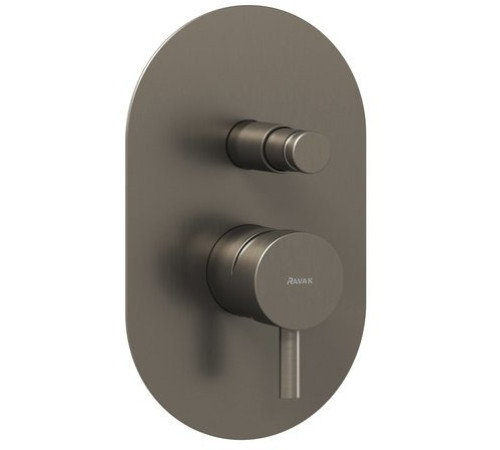 Смеситель скрытого монтажа Ravak Espirit ES 061.20GB.O2 графит X070321