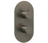 Смеситель скрытого монтажа Ravak Espirit ES 063.20GB.O2 графит X070323