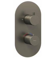 Смеситель скрытого монтажа Ravak Espirit ES 063.20GB.O2 графит X070323