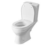 Унитаз-компакт Sanita Ультра белый сиденье полипропилен косой выпуск 1.P401.3.S00.00B.F
