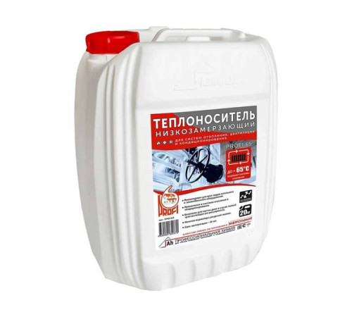Теплоноситель АльфаХим PROFI-65 этиленгликоль 20 кг ПР65-020