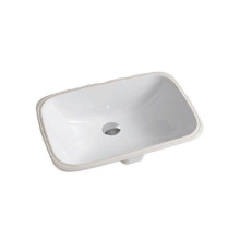 Раковина накладная Artceram Node 565х385х200 мм без отверстия белый глянцевый NTL0010100