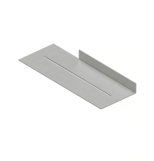 Полка Quadro Design Q 320x120 мм сталь брашированная ACQ002INOX