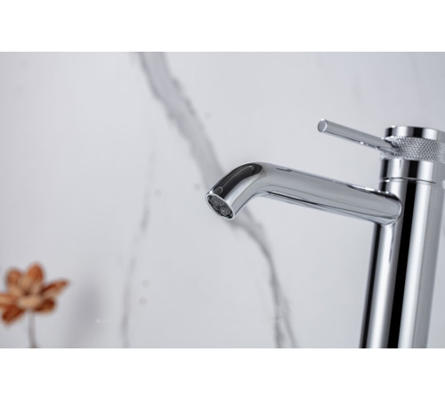 Смеситель для раковины Allen Brau Priority 3.0 высокий излив 145 мм хром 5.31A02-00