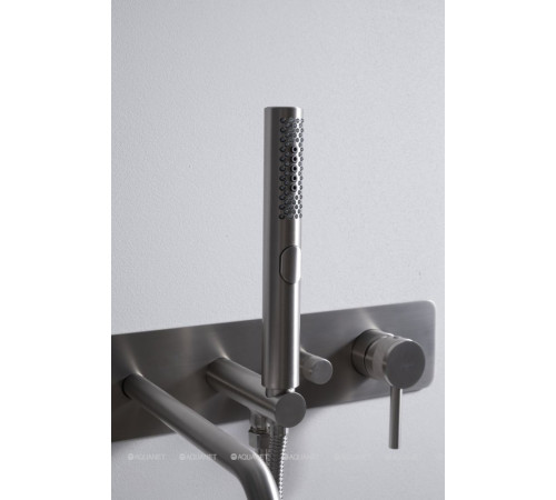 Смеситель для ванны встраиваемый Allen Brau Priority 3.0 излив 200 мм никель 5.31A06-BN