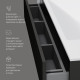 Тумба под раковину подвесная AM.PM Inspire V2.0 100 см 3 ящика графит матовый M50AFHX1003GM