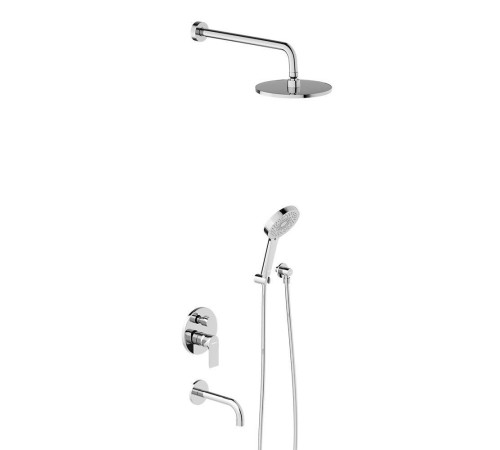 Душевая система встраиваемая AM.PM Apollo со смесителем и изливом хром 947510000