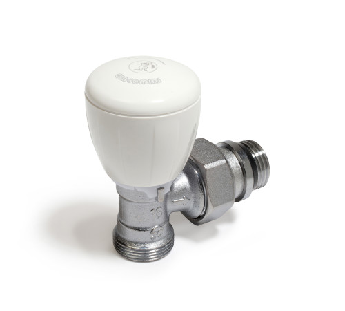 Клапан термостатический угловой Giacomini 1/2 x 16 мм хромированный R431X033