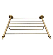 Полка-решетка для ванной подвесная TW Bristol 99 55x37x13 см бронза TWBR99br