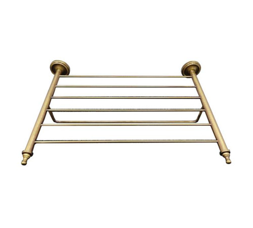 Полка-решетка для ванной подвесная TW Bristol 99 55x37x13 см бронза TWBR99br