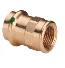 Переходник Viega Sanpress бронза 35 мм х 1 ВР модель 2212 357542
