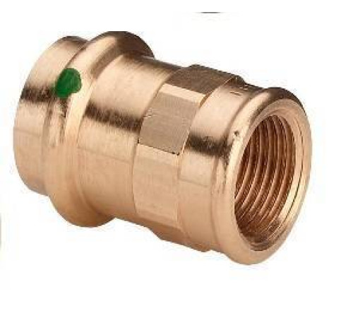 Переходник Viega Sanpress бронза 35 мм х 1 ВР модель 2212 357542