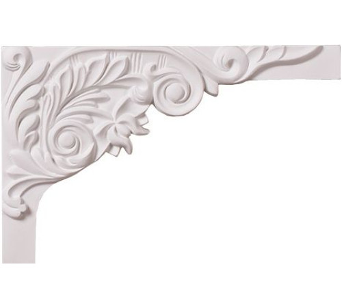 Декоративный элемент DECOMASTER 66203R из полиуретана 280x180x16 мм 66203R