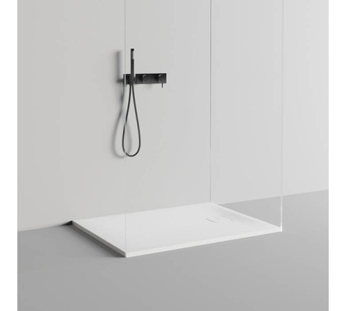 Душевой поддон Salini Oasi 90х90х3 см S-Stone белый матовый 120321M