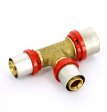 Тройник пресс Tiemme 26х20х20 мм 1650047