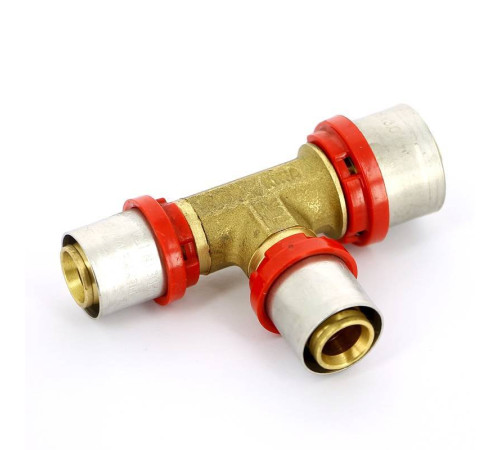 Тройник пресс Tiemme 26х20х20 мм 1650047