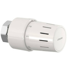 Термостатическая головка Tiemme Standard TC-S3 M30x1.5 с установкой нуля белая F35340