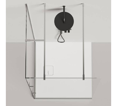 Душевой поддон Salini Oasi 90х90х3 см S-Stone белый матовый 120321M