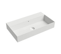 Раковина Ceramica Alice SPY 81x46х13.5 см накладная/подвесная белый глянцевый 34330101N
