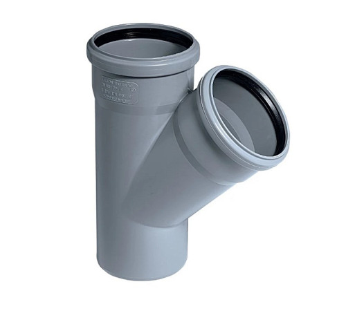 Тройник для внутренней канализации Ostendorf HT HTEA 110/110/45° 115200