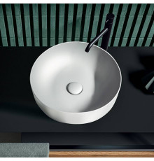 Раковина-чаша Kerasan Nolita 40х15 см без отверстия белый матовый 534430