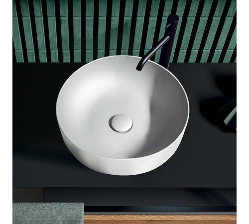 Раковина-чаша Kerasan Nolita 40х15 см без отверстия белый матовый 534430