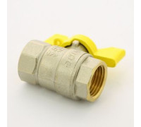 Кран шаровой латунный LD Pride 47.20.B-Н.Б 3/4 вн-нар резьба бабочка 47.302.20