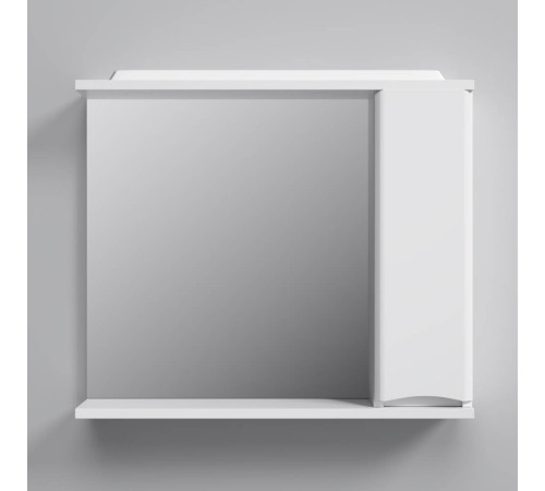 Зеркальный шкаф с подсветкой AM.PM Like 80 см правый белый M80MPR0801WG