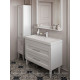 Тумба под раковину Aquanet Бостон New 100 белый сатин 00306369