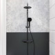 Душевая система AM.PM Apollo со смесителем черный 947730300