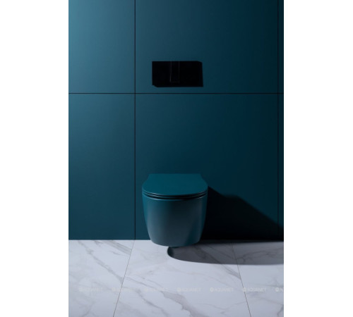 Сиденье для унитаза Allen Brau Fantasy Smartfix Soft-Close дюропласт петроль 4.11005.PT