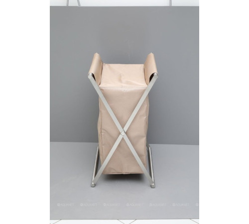 Набор Allen Brau Priority корзина брашированная сталь и мешок бежевый 312047