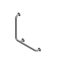 Поручень настенный Г-образный Титан 600х600 мм правый POR-0000007