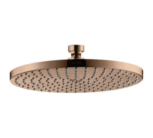 Верхний душ Axor Starck 240х240 мм полированное красное золото 28494300